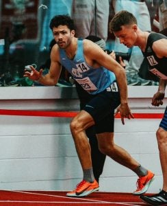 Patrick Anderson at a track and field competition.
