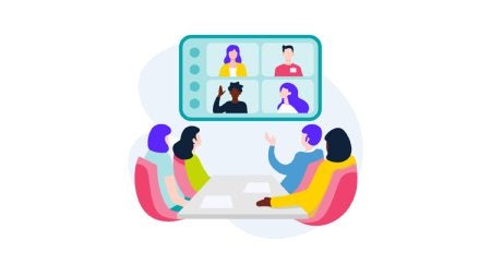 A graphic of people in a meeting.