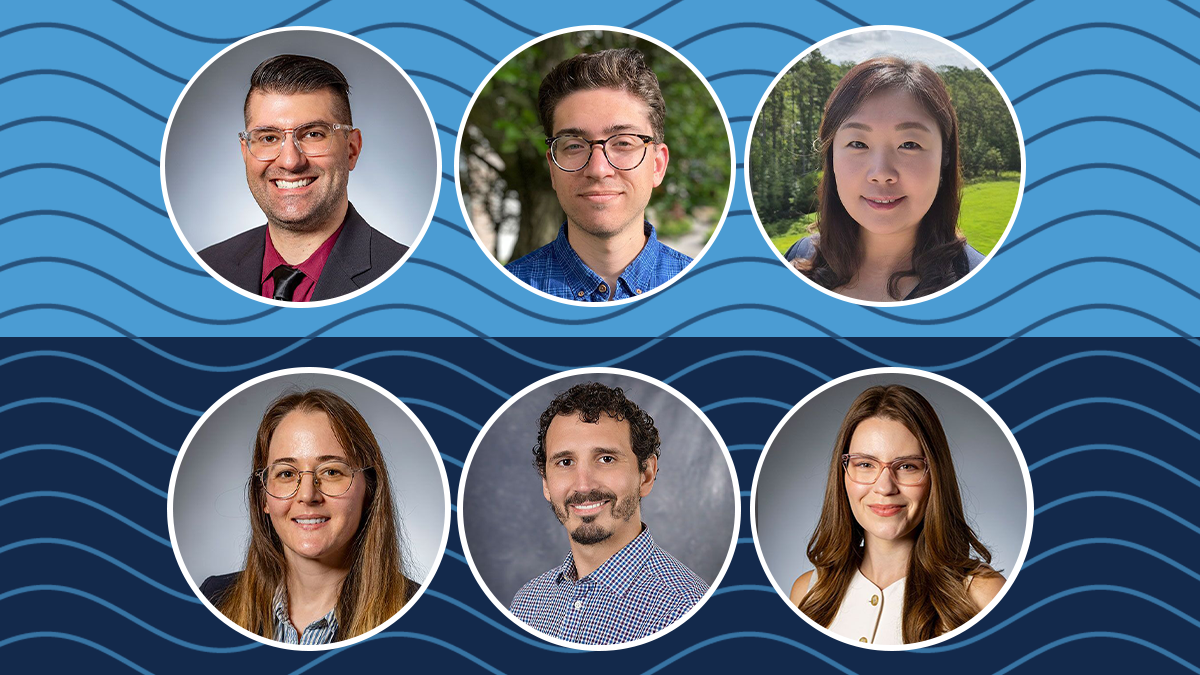 A collage of several award winning campus partners from U.N.C. Chapel Hill.